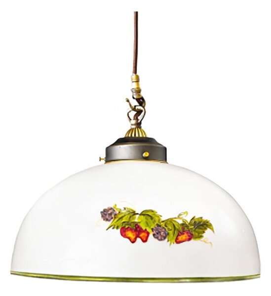 Lustră pe cablu Kolarz 731.30.121 NONNA 1xE27/75W/230V d. 20 cm struguri/căpșuni