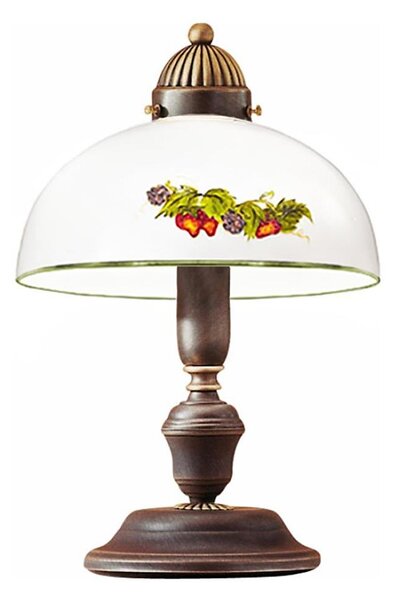 Kolarz 731.73.121 - Lampă de masă NONNA 1xE27/75W/230V vișiniu/căpșuni