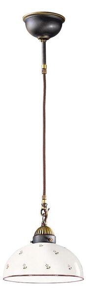 Lustră pe cablu Kolarz 731.30.68 NONNA 1xE27/75W/230V d. 30 cm roșu