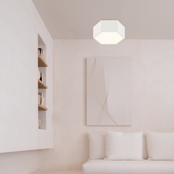 Plafonieră LED Argon 8781 LIBERO LED/12W/230V 3000K alb