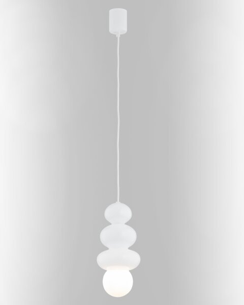 Lustră pe cablu pentru baie Argon 8785 ORLANDO PLUS 1xG9/6W/230V IP44 alb