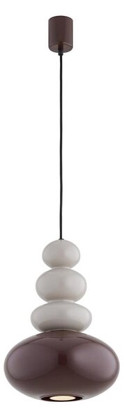 Lustră pe cablu Argon 8820 DIEGO 1xGU10/5W/230V maro/gri