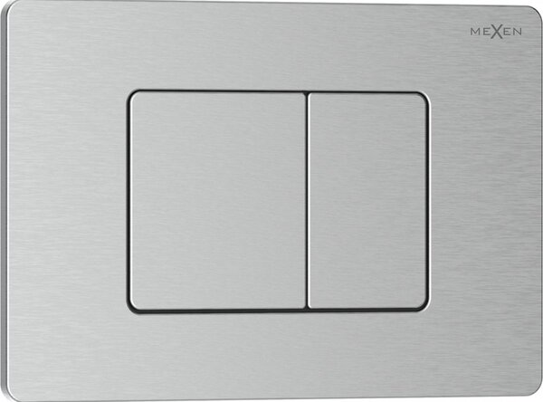 Mexen Tex 05, buton de închidere din oțel inoxidabil, oțel periat, 6105-10