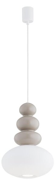Lustră pe cablu Argon 8819 DIEGO 1xGU10/5W/230V alb/gri