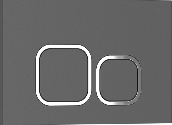 Mexen Tex 03, buton încastrat, gri, 6103-05