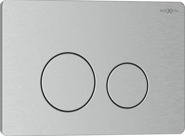 Mexen Tex 06, buton de închidere din oțel inoxidabil, oțel periat, 6106-10