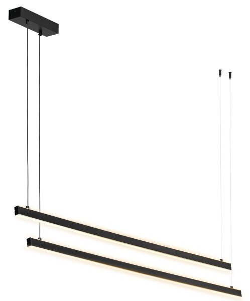 Lustră LED pe cablu Argon 8838 MIAMI LED/74W/230V 3000K negru