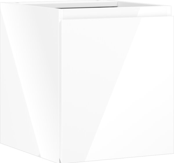 Mexen Orio, mobilier de baie 40 cm, 1 ușă, alb lucios, 91A11-04047-1-BF00
