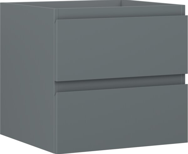 Mexen Orio, mobilier baie 50 cm, 2 sertare, grafit mat, 91A10-05047-2-BFF66