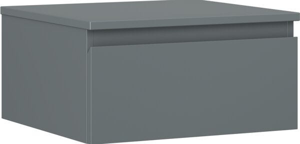 Mexen Orio, mobilier de baie 50 cm cu blat, 1 sertar, grafit mat, 91A10-05023-1-BFC66