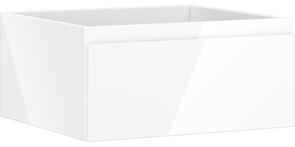 Mexen Orio, mobilier baie 50 cm, 1 sertar, alb lucios, 91A10-05023-1-BF00