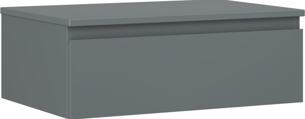 Mexen Orio, mobilier de baie 70 cm cu blat, 1 sertar, grafit mat, 91A10-07023-1-BFC66
