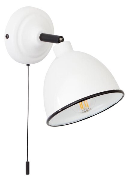 Spot de perete Brilliant TELIO 1xE14/28W/230V alb