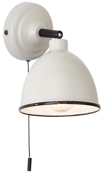 Spot de perete Brilliant TELIO 1xE14/28W/230V gri