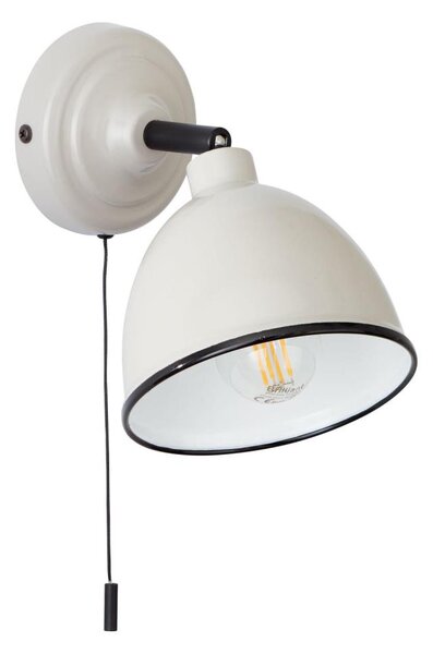 Spot de perete Brilliant TELIO 1xE14/28W/230V gri
