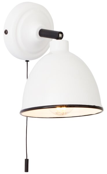 Spot de perete Brilliant TELIO 1xE14/28W/230V alb
