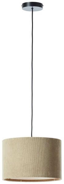 Lustră pe cablu Brilliant TONY 1xE27/20W/230V d. 35 cm bej
