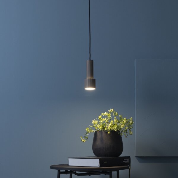 Lustră pe cablu Brilliant CADIZ 1xGU10/10W/230V d. 12,5 cm bronz
