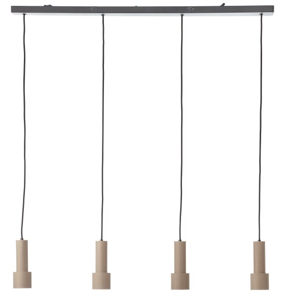 Lustră pe cablu Brilliant CADIZ 4xGU10/10W/230V bronz