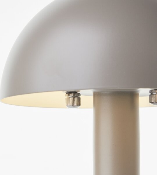 Lampă de masă Brilliant PETITE 1xE14/28W/230V gri