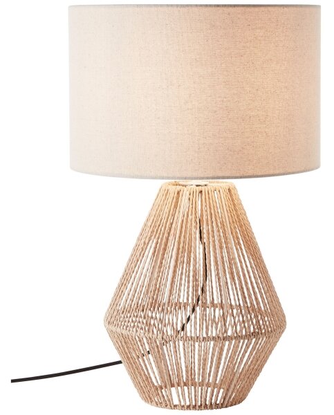 Lampă de masă Brilliant LARAINE 1xE27/42W/230V bej
