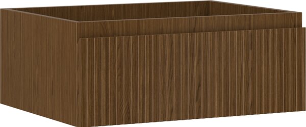 Mexen Rivel, mobilier baie 60 cm, 1 sertar, canelat, nuc, 91A20-06023-1-BF86