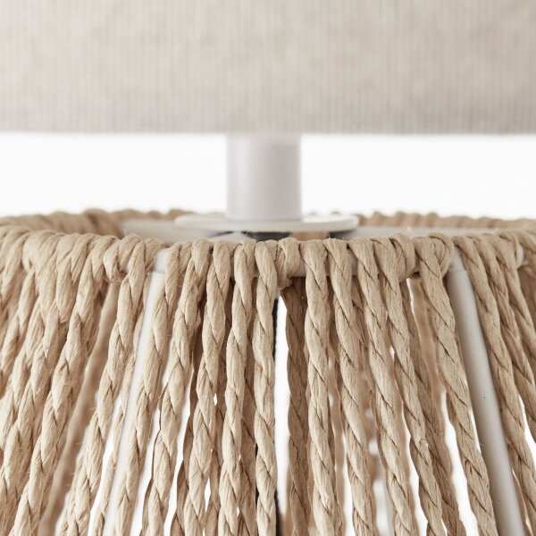 Lampă de masă Brilliant LARAINE 1xE27/42W/230V bej