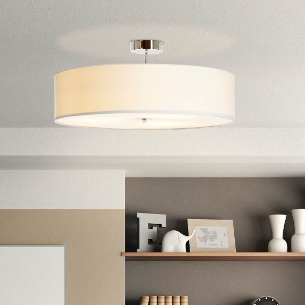 Lustră aplicată Brilliant ANDRIA 3xE27/60W/230V d. 60 cm alb
