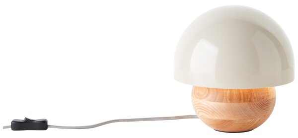 Lampă de masă Brilliant NALAM 1xE14/40W/230V gri/ash