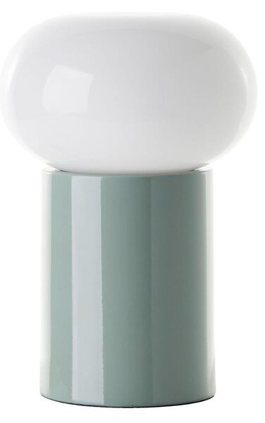 Lampă de masă Brilliant KNUT 1xE27/25W/230V verde/alb