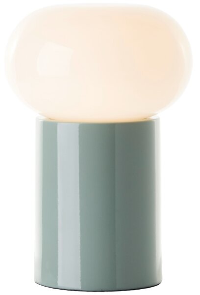 Lampă de masă Brilliant KNUT 1xE27/25W/230V verde/alb