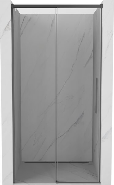 Mexen Rox, ușă glisantă de duș 105 cm, sticlă transparentă de 8 mm, profil grafit, 8C2-105-000-95-00