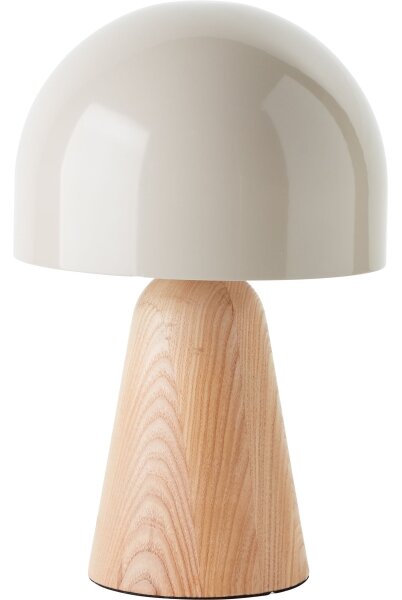Lampă de masă Brilliant NALAM 1xE14/40W/230V bej/ash