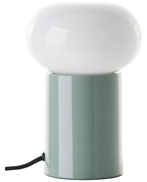 Lampă de masă Brilliant KNUT 1xE27/25W/230V verde/alb