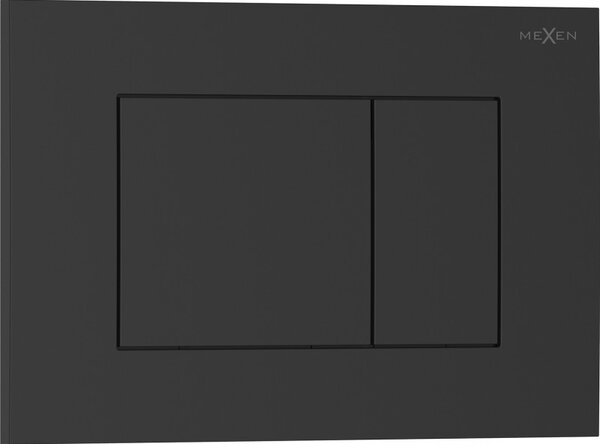 Mexen Tex 02, buton încastrat, negru mat, 6102-02