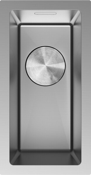 Chiuvetă Mexen Trixo, din oțel inoxidabil cu 1 compartiment, 230 x 440 mm, oțel periat, 6411221000-01