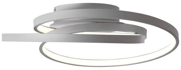 Plafonieră LED Brilliant LABYRINTH LED/40W/230V d. 39,5 cm gri