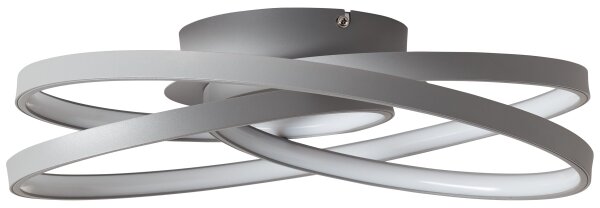 Plafonieră LED Brilliant LABYRINTH LED/40W/230V d. 39,5 cm gri