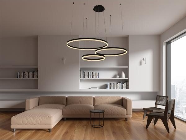 Lustră LED dimabilă pe cablu LED/125W/230V 3000-6500K + telecomandă