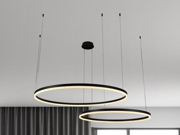 Lustră LED dimabilă pe cablu LED/100W/230V 3000-6500K + telecomandă