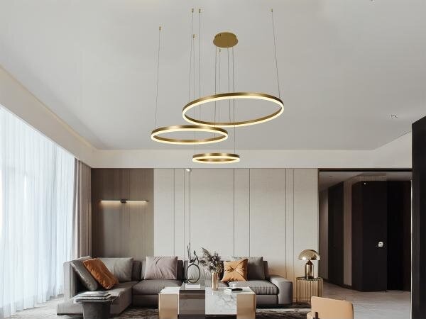 Lustră LED dimabilă pe cablu LED/125W/230V 3000-6500K + telecomandă