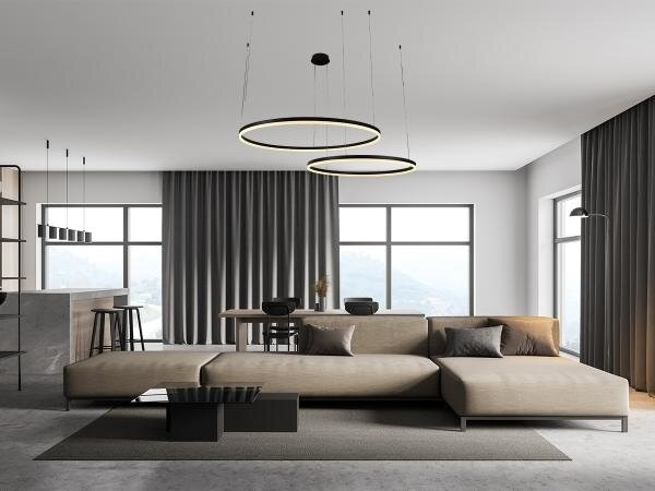Lustră LED dimabilă pe cablu LED/100W/230V 3000-6500K + telecomandă