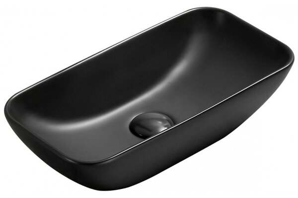 Mexen Klara, chiuveta blat 46x23 cm, negru mat, 21564685