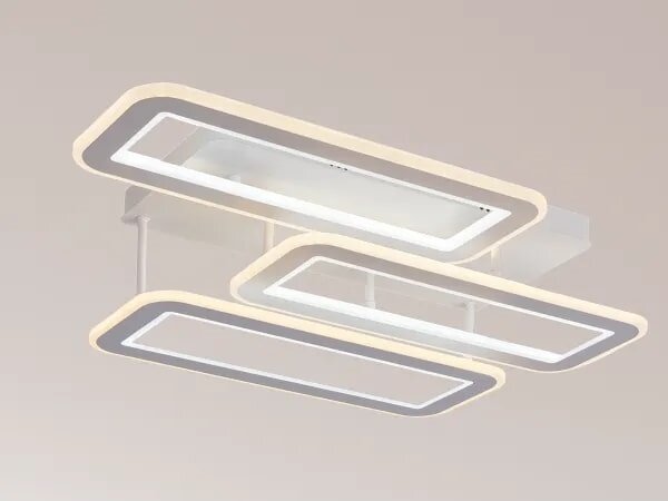Lustră LED dimabilă aplicată LED/90W/230V 3000-6500K + telecomandă
