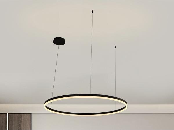 Lustră LED dimabilă pe cablu LED/55W/230V 3000-6500K + telecomandă