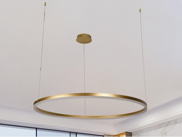 Lustră LED dimabilă pe cablu LED/55W/230V 3000-6500K + telecomandă