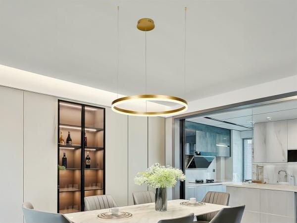 Lustră LED dimabilă pe cablu LED/42W/230V 3000-6500K + telecomandă