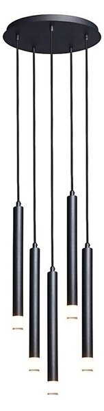 Lustră pe cablu Rabalux 72360 RAMIRA 5xG9/5W/230V negru