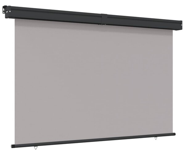 Copertină laterală pentru balcon, gri închis, 165x250 cm