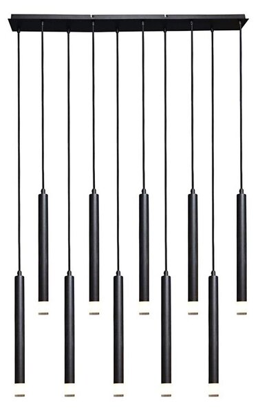 Lustră pe cablu Rabalux 72364 RAMIRA 10xG9/5W/230V negru